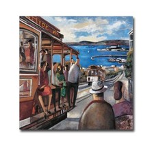 In The Hills di Didier Lourenco Gallery Wrap Canvas Giclée Art (14 in x 14 in)