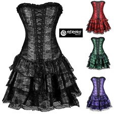 Corsetto bustino burlesque - bustino,