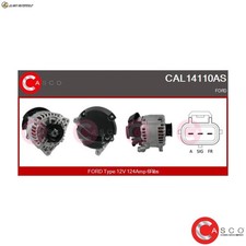 GENERATORE CAL14110AS PER FORD P9PA/P9PB/P9PC/P9PD/R3PA/RWPE/RWPF/HCPC 1.8L 4cyl