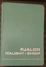 FJALOR ITALISHT - SHQIP raro