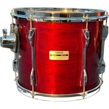Yamaha Recording Custom TT913Y 13x12 Tom Tamburo Legno Ciliegio Giappone Molto Lucido VG