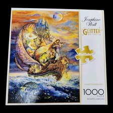 CIB Josephine Wall Voyage To Murrlis Sea Glitter Edition Puzzle 1000pz con poster 