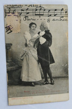 bd697  cartolina opera lirica boheme puccini