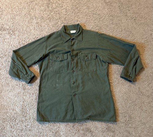 Army 107 fatigue shirt - army, og-107