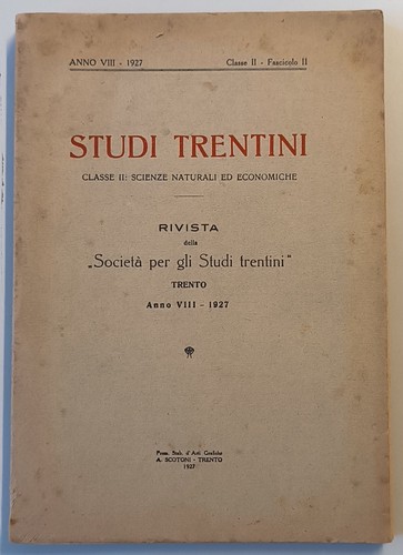 Studi trentini classe ii - classe,
