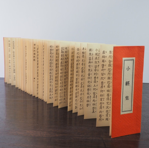 Libro pieghevole vintage
