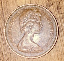 RARE PIECE DE 2 PENCE "NEW