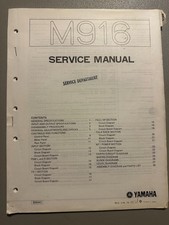 Yamaha M916 Manuale di