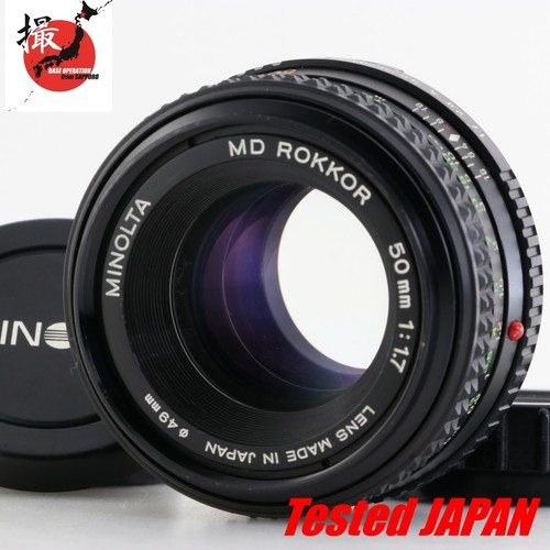 Minolta rokkor f - md, f/1.7