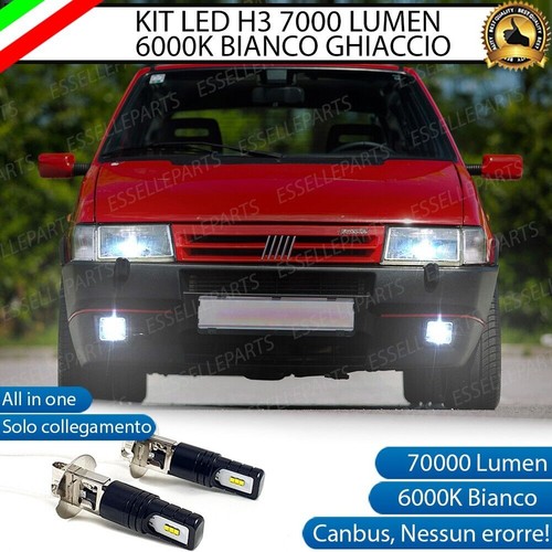 Kit led fiat uno - h3,