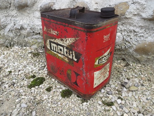 Vecchio bidone olio motul - vecchio,