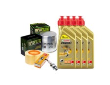 KIT/TAGLIANDO BMW R/1100/R 1994/2001 4L CASTROL 15W50 FILTRO OLIO ARIA CANDELE