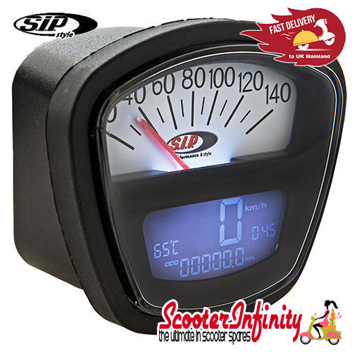 Sip digital speedo rev counter - speedo/rev,