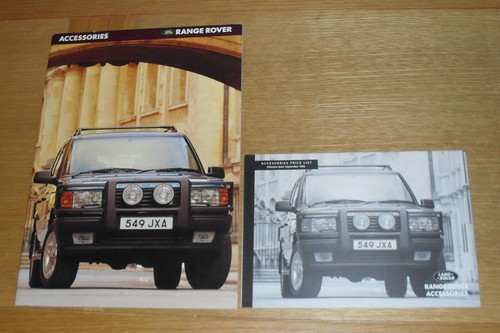 Brochure accessori range rover - range,