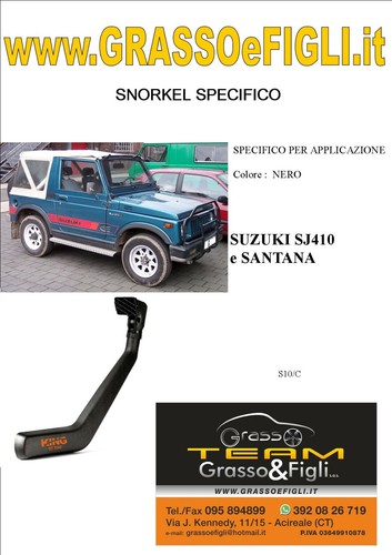 Kit snorkel aspirazione - snorkel, aria