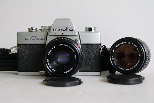 Minolta srt 100x fotocamera - minolta,