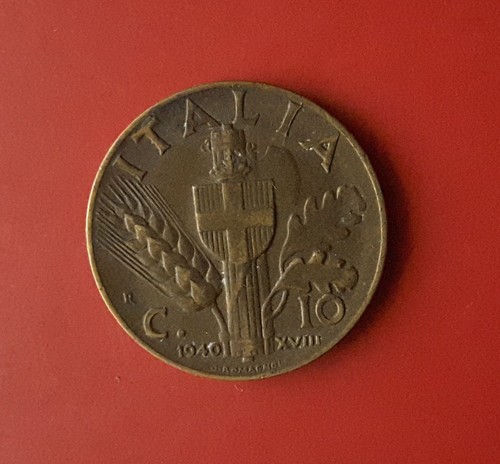 Centesimi 1940 errore - errore, 1