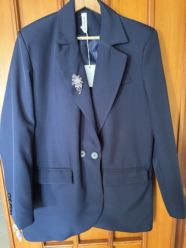 Giacca donna blazer blu - giacca,