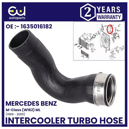 Tubo intercooler - tubo,
