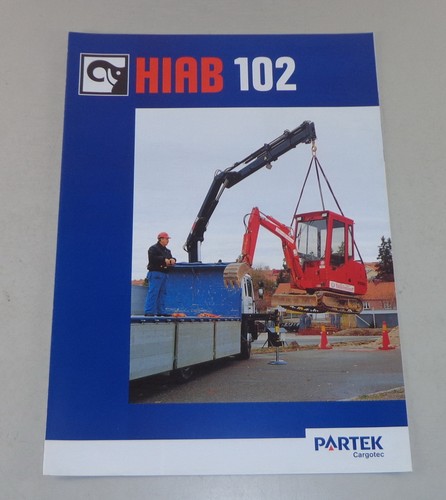 Prospetto brochure hiab gru - prospetto/brochure, di