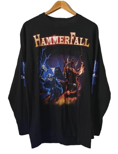 Hammerfall shirt manica - hammerfall, t-shirt