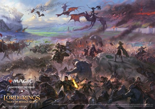 Magic mtg scena completa - mtg,
