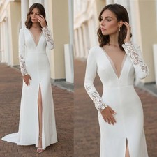 Abito da sposa sexy maniche