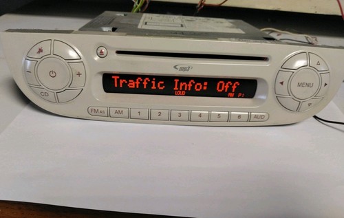 Autoradio mp3 fiat - cd, 500