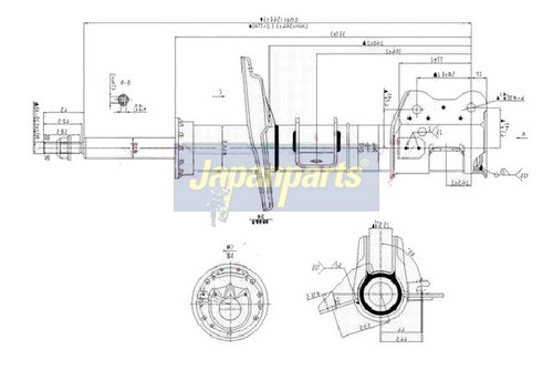 Japanparts ammortizzatore - japanparts,
