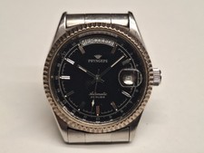 Pryngeps day date orologio vintage uomo meccanico automatico ETA 2836 35 mm