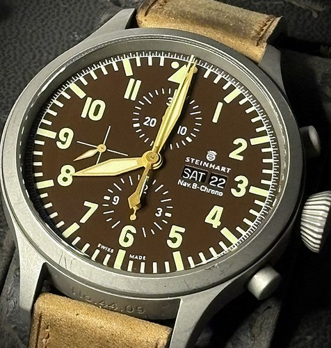 Steinhart nav chrono vintage - steinhart,
