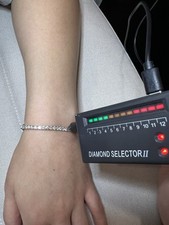 Bracciale Tennis Moissanite