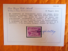 ITALIA REPUBBLICA 1961 VISITA