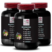 Acai Berry - RESVERATROLO - Natural boost 3 flaconi 180 capsule