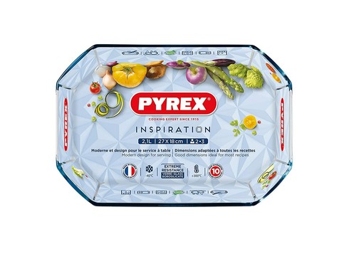 Pyrex teglia tegame - tegame, esagonale