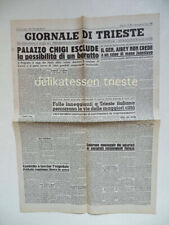 GIORNALE DI TRIESTE 24 marzo 1948 TLT GMT vecchio giornale