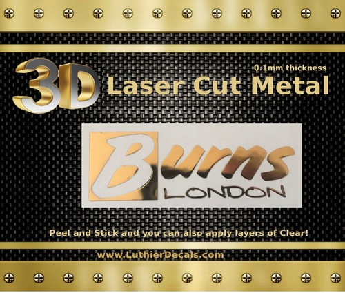 Adesivo burns chitarra - burns,