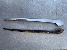 Jaguar Xjs 1987 Paraurti Anteriore Posteriore Cromo XJSC Lama Profilo Modanatura