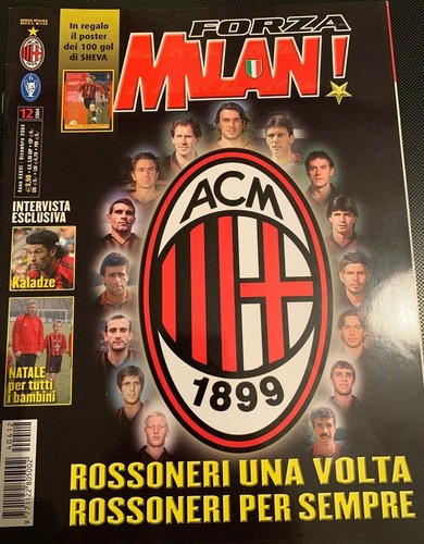 Rivista magazine forza milan - rivista,