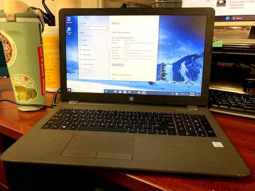 250 notebook pc core - hp,