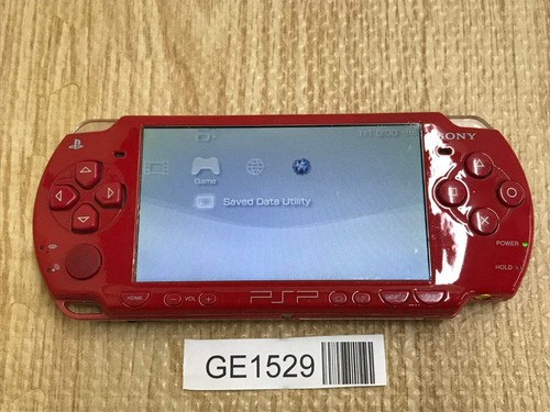 Console psp 2000 - console, red