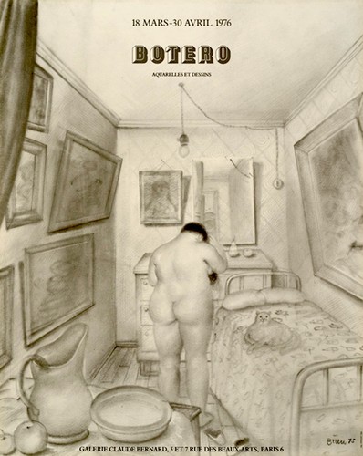 Fernando botero affiche - fernando, botero,