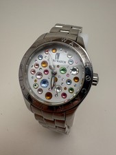 Orologio Capri Cristallo Swarovski - Completamente Restaurato (Batteria/Ultrasuoni/Impostazione Mano)