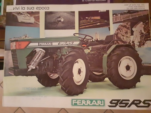 Brochure depliant trattore - depliant,