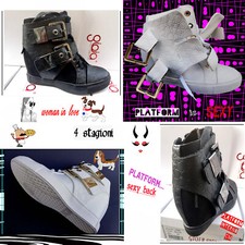 Scarpe donna zeppa - zeppa, interna