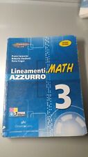 Lineamenti.MATH AZZURRO di Baroncini, Manfredi, Fragni volumi 3-4-5