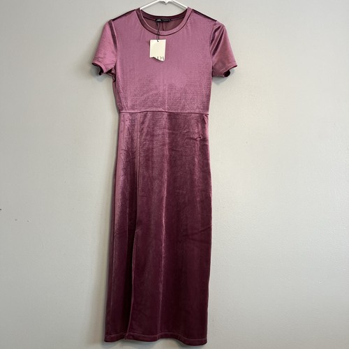 Abito midi zara velluto - midi,