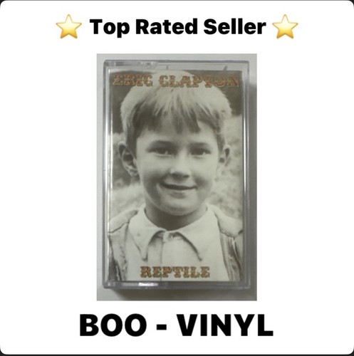 Eric clapton reptile cassette - clapton,