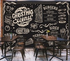 Carta da parati 3D cibo pizza