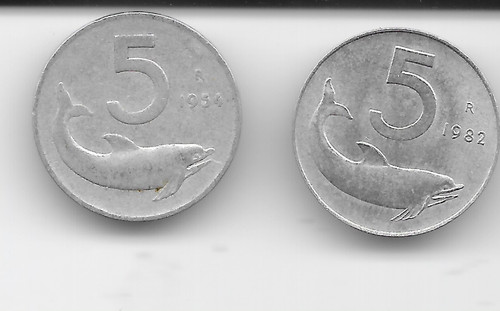 1982 1954 02 monete - 1954,